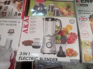 Very New Akai 3 in 1 Multi-Purpose Blender With Mill