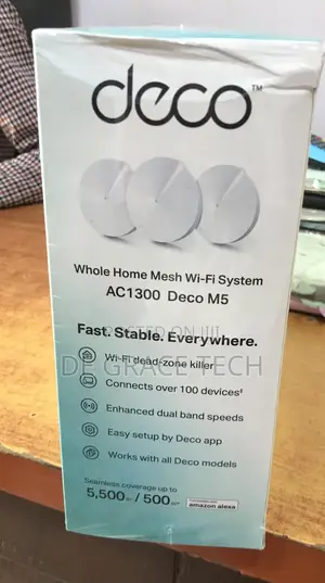 Tp-Link Deco M5 - 3pac - Ac1300 Whole Home Mesh Wifi System