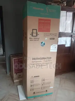 Brand New Hisense 308dr 300l Double Door Refrigerator