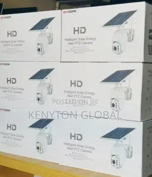 Solar PLZ CCTV Wireless Camera U Box App