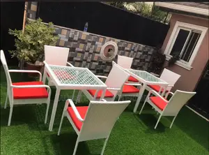 New Imported 4 Seaters Rattan Garden Table