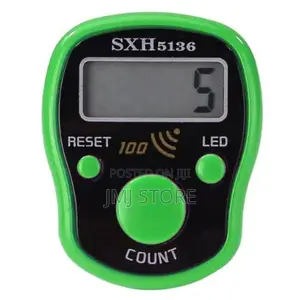 Led Finger Counter - Sxh5136 - Green