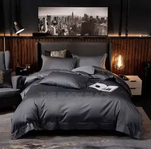 Beautiful Black Silk Bedding