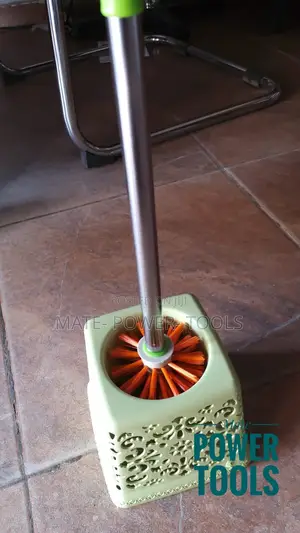 Toilet Brush Set With Long Handle Stainless Steel