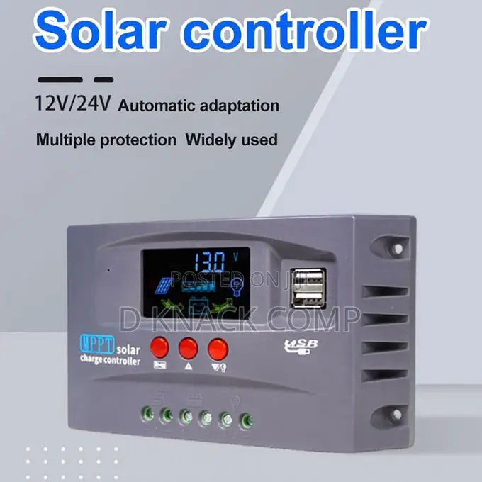 MPPT 100A Solar Controller 12v/24v Automatic Identification