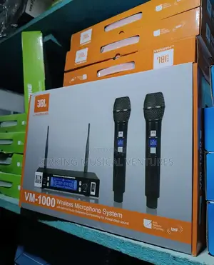 Vm-1000 JBL Wireless Microphone 2handle 200 Meters Range