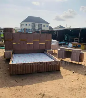 6x6 Feet Bed With Dresser