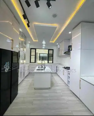 Tv Console Pop Ceiling, Wall Screeding, Painting Furniture Works”
