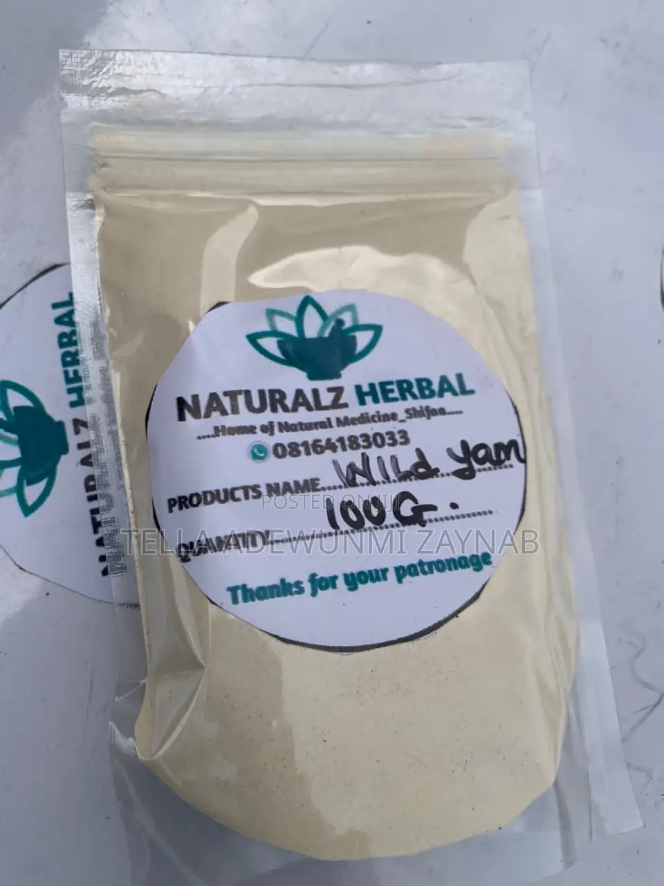 Wild Yam (100g)