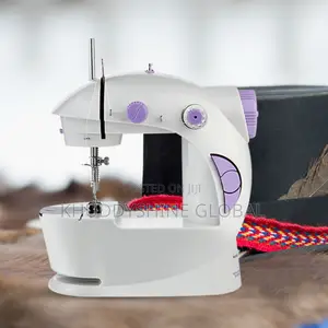 Mini Sewing Machine With Adapter Foot