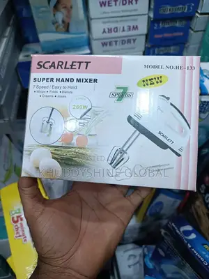 Scarlett 7 Speed Electric Hand Mixer