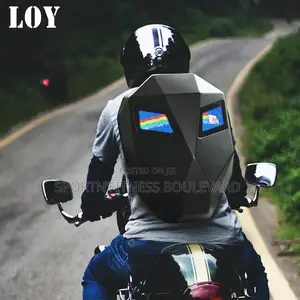 Led Eyes Riding Backpack