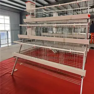 96 Birds Hot Galvanized Cage: Improve Your Egg Production