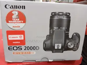 Canon 2000d With 18-55 Lens Brand New