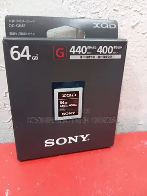 64GB XQD Sony Memory Card With About 400 Speed Recording