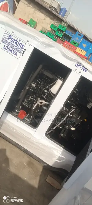 100kva Perkins Soundproof Diesel Generator 100% Copper Coil