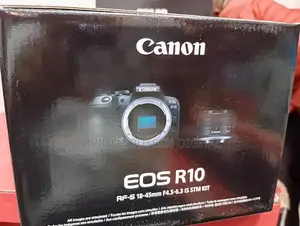 Canon R10 Mirror Less With Lens Shoots