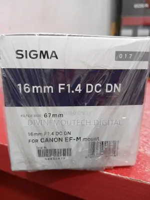 Sigma Art Lens 16mm F1.4 Dc-Dn