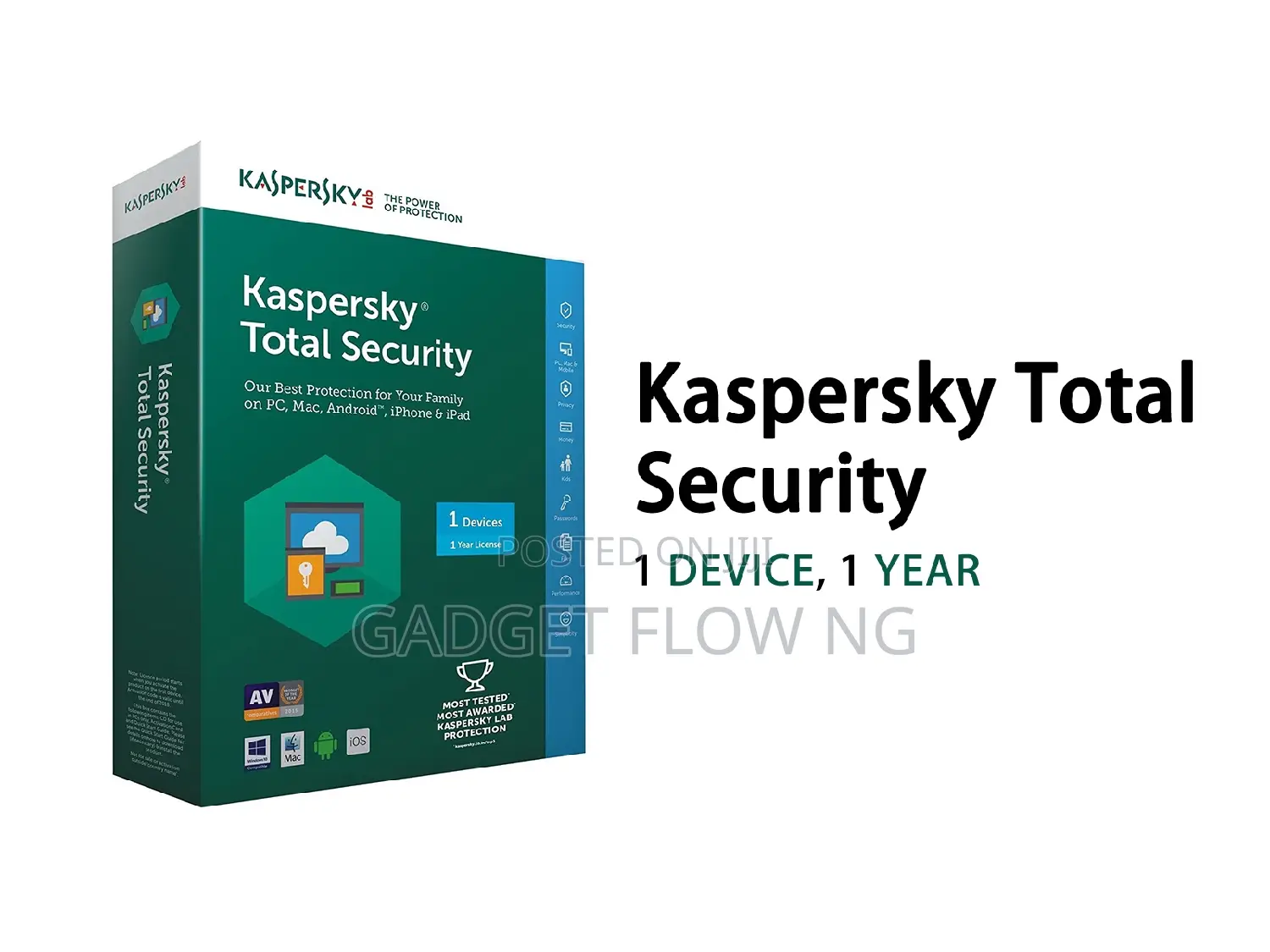 Kaspersky Total Security - 1 Year