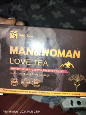 Man and Woman Love Tea