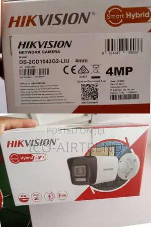 Hikvision 4MP IP Smart Audio + Colorvu Bullet Camera