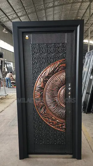 3ft Copper Security Steel Door