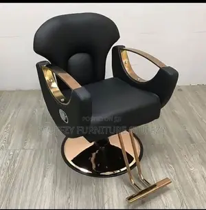 Italian Gold Barbing Salon Chairs