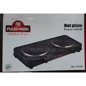 Rashnik Fast Cooking Electric Hot Plate - Double Burner