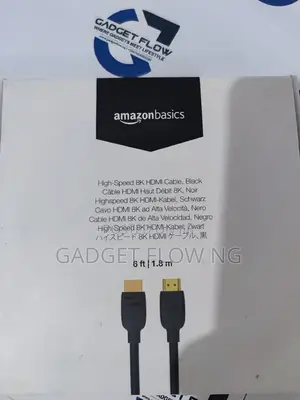 Amazon Basics HDMI Cable 6ft - Black Cable