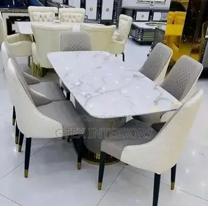 Marble Dinning Table Set