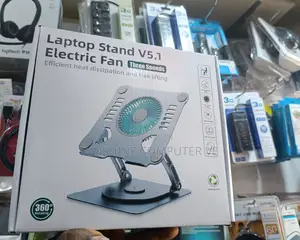 Laptop Stand With Fan 360 Degrees Rotation