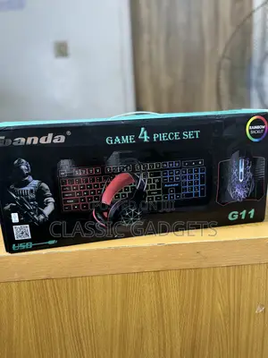 Banda G11 4 in 1 Computer Set, Gaming Keyboard