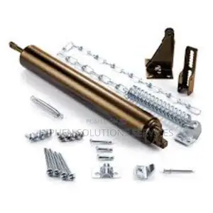 Pneumatic Door Closer - Silver