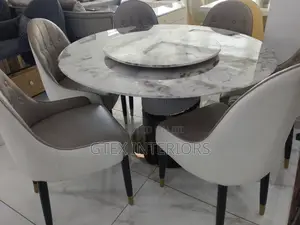 Marble Dinning Table Set