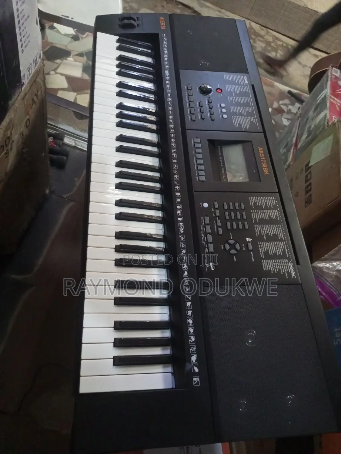 Touch Response Split Transpose Keyboard Piano With Adapter