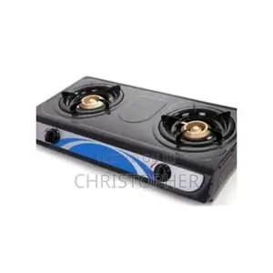Double Burners Table Top Gas Cooker-Auto Ignition