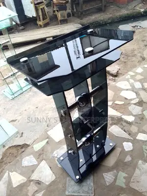 High Quality Modern Glass Pulpit