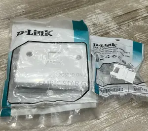 D-Link Single Faceplate With CAT6 Keystone Jack