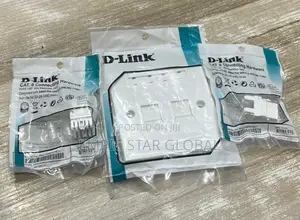 D-link Double Face Plate With Modules Jack
