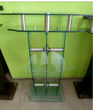 High Quality Modern Glass Pulpit