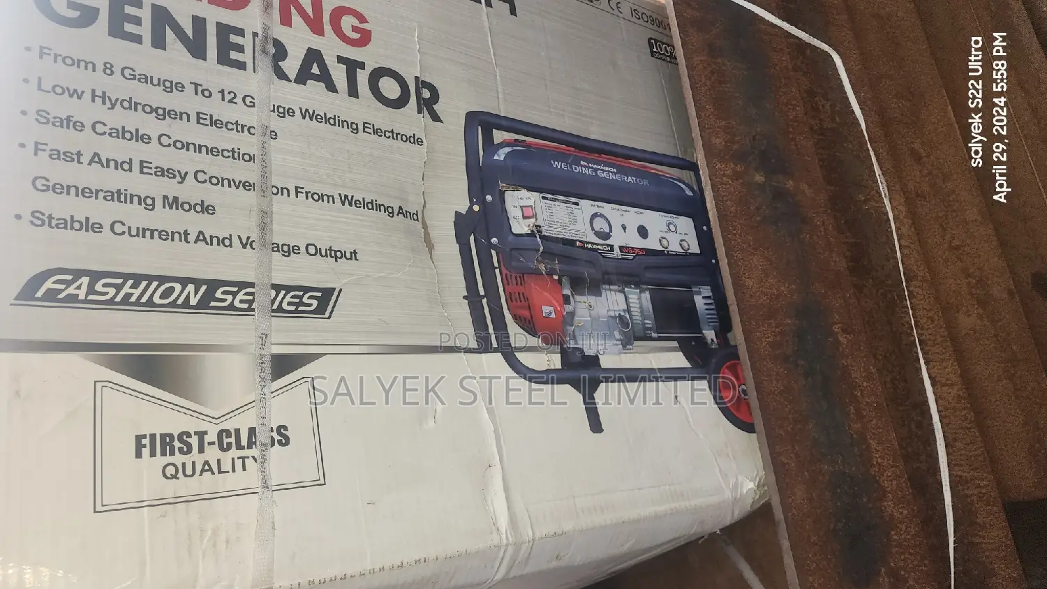 Welding and Grinding Machine