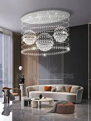  Crystal Ball Suction Ceiling Lights /600mm
