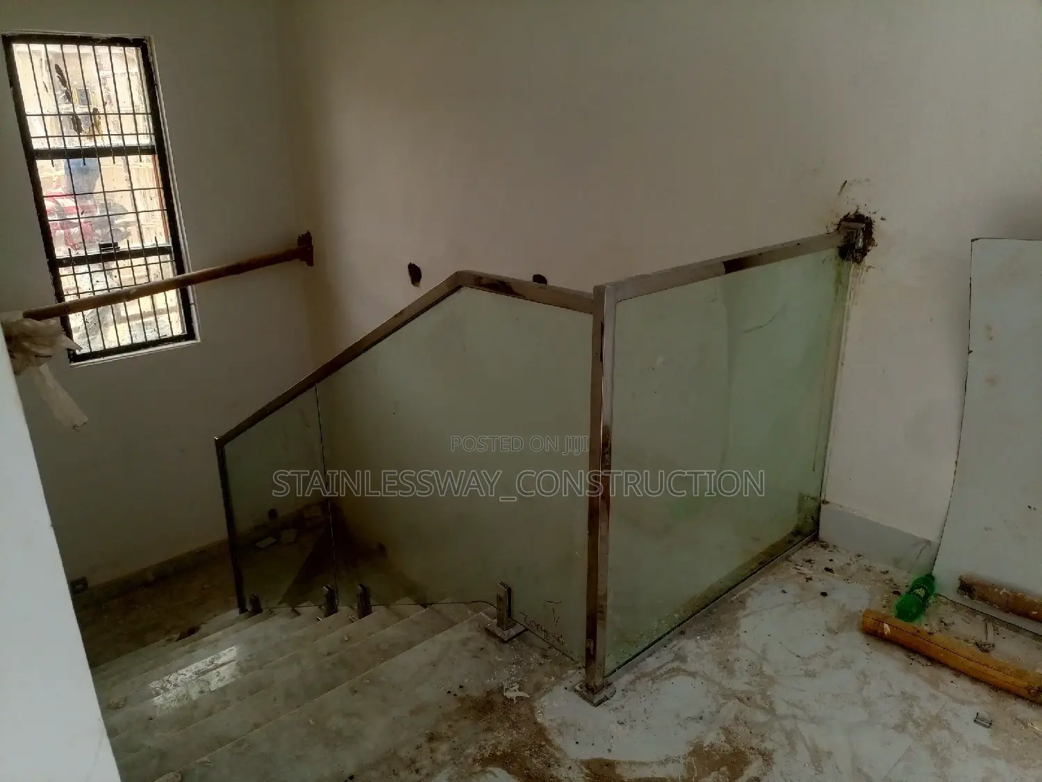 12mm Tampa Staircase Handle With Spigots