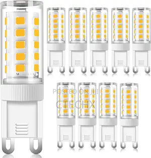 G9 LED Bulbs Dimmable Cool White 10 Pack