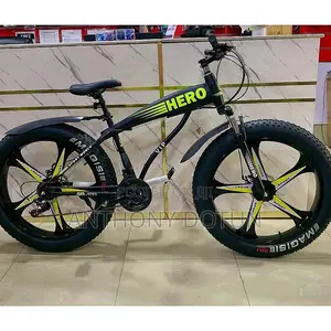 Hero Fat Tyres Alloy Wheel Size 26