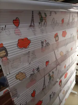 Children Character Design Window Blind
