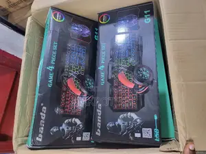 BANDA G11 Keyboard Mouse Combo 104 Keys Suspended
