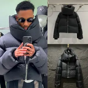 Original Rick Owens Designer Puffer Jacket