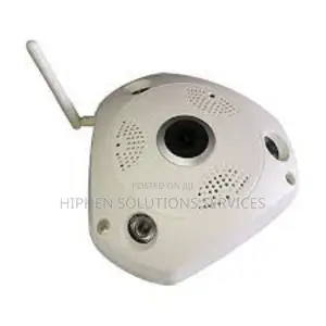 Fisheye Camera for Home With Wi-Fi Mobile Connect Live Remot