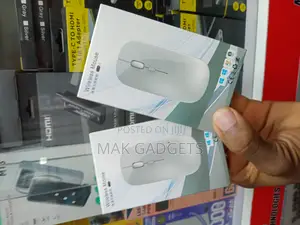 Wireless Rechargeable Mouse for Laptop, LED Wireless Mouse